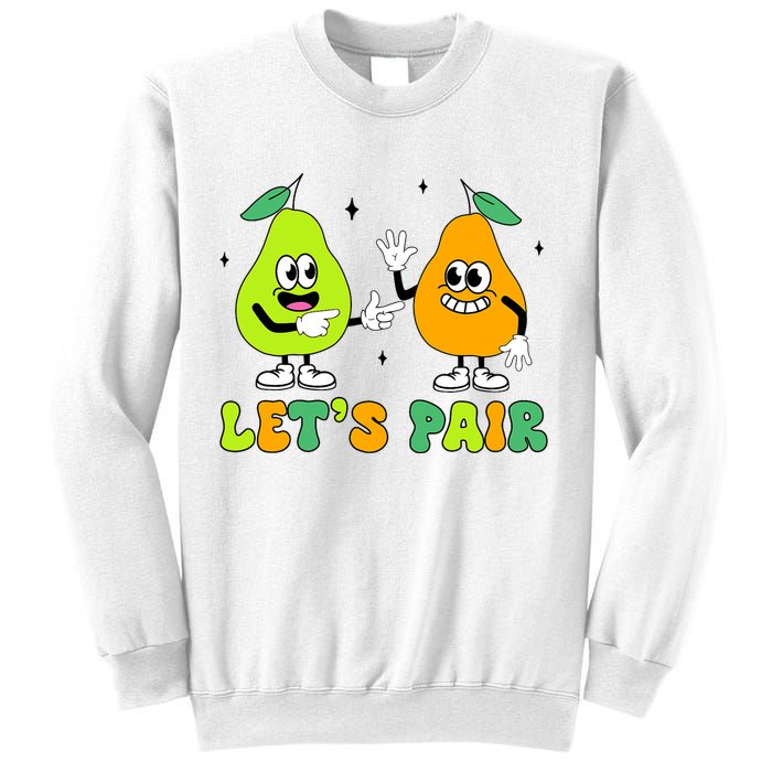 ABA Funny Behavior Analyst Therapist Let's Pair RBT  Sweatshirt