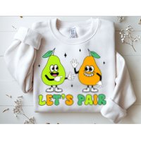 ABA Funny Behavior Analyst Therapist Let's Pair RBT  Sweatshirt