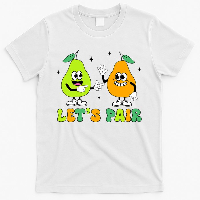 ABA Funny Behavior Analyst Therapist Let's Pair RBT  T-Shirt