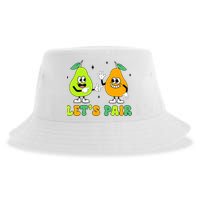 ABA Funny Behavior Analyst Therapist Let's Pair RBT  Sustainable Bucket Hat