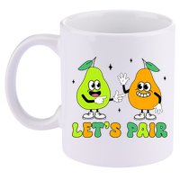 ABA Funny Behavior Analyst Therapist Let's Pair RBT  11oz C Handle Ceramic Mug