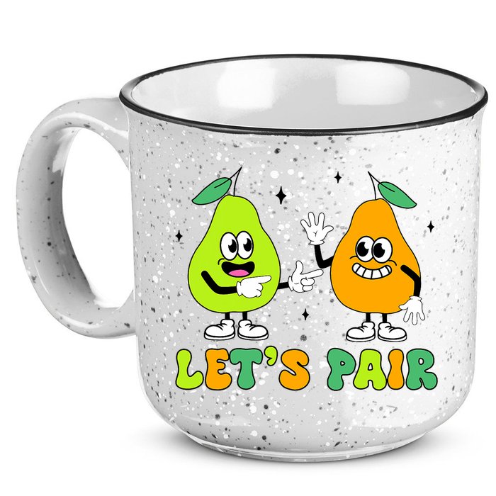 ABA Funny Behavior Analyst Therapist Let's Pair RBT  15oz Campfire Ceramic Mug