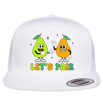 ABA Funny Behavior Analyst Therapist Let's Pair RBT  Flatbill Hat