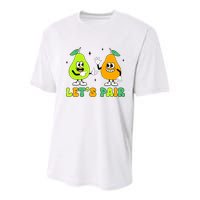 ABA Funny Behavior Analyst Therapist Let's Pair RBT  Youth Performance Sprint T-Shirt