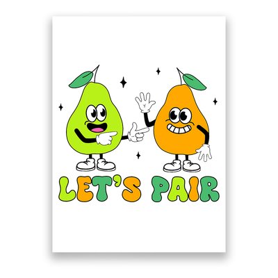ABA Funny Behavior Analyst Therapist Let's Pair RBT  Poster