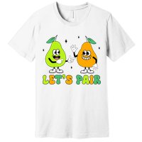 ABA Funny Behavior Analyst Therapist Let's Pair RBT  Premium T-Shirt
