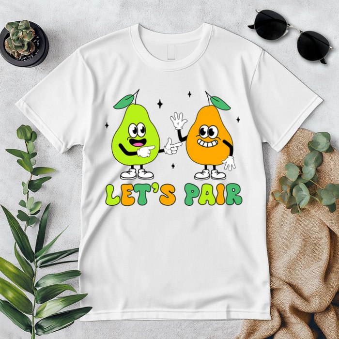 ABA Funny Behavior Analyst Therapist Let's Pair RBT  Premium T-Shirt