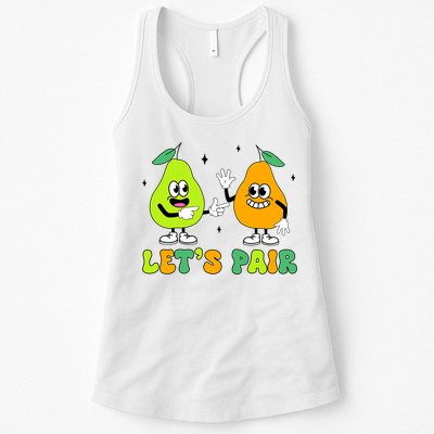 ABA Funny Behavior Analyst Therapist Let's Pair RBT  Womens Tank Top