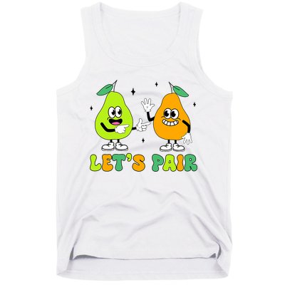 ABA Funny Behavior Analyst Therapist Let's Pair RBT  Tank Top