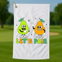 ABA Funny Behavior Analyst Therapist Let's Pair RBT  Golf Towel