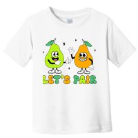 ABA Funny Behavior Analyst Therapist Let's Pair RBT  Toddler T-Shirt