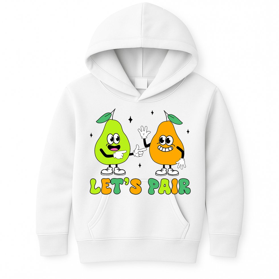 ABA Funny Behavior Analyst Therapist Let's Pair RBT  Kids Hoodie