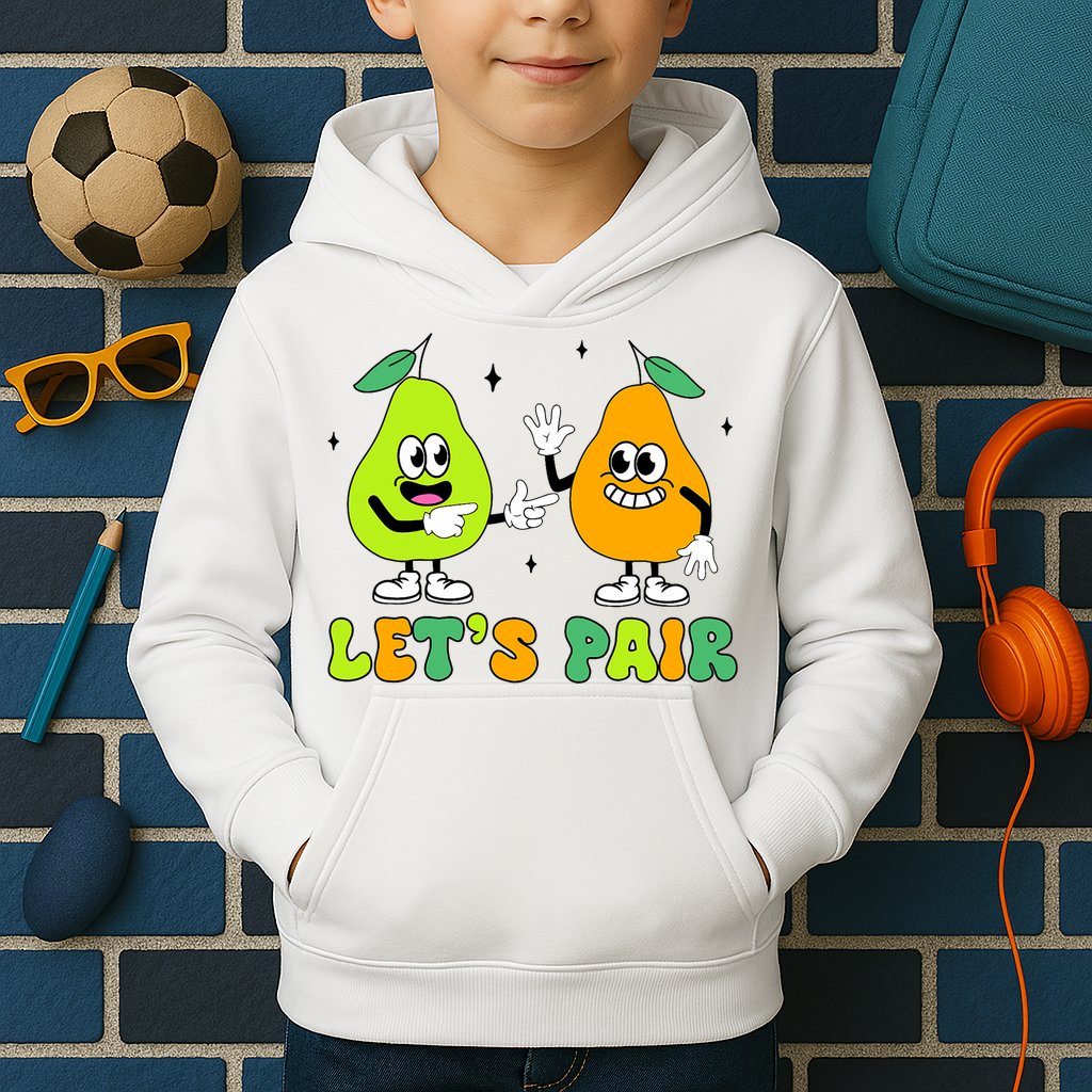 ABA Funny Behavior Analyst Therapist Let's Pair RBT  Kids Hoodie