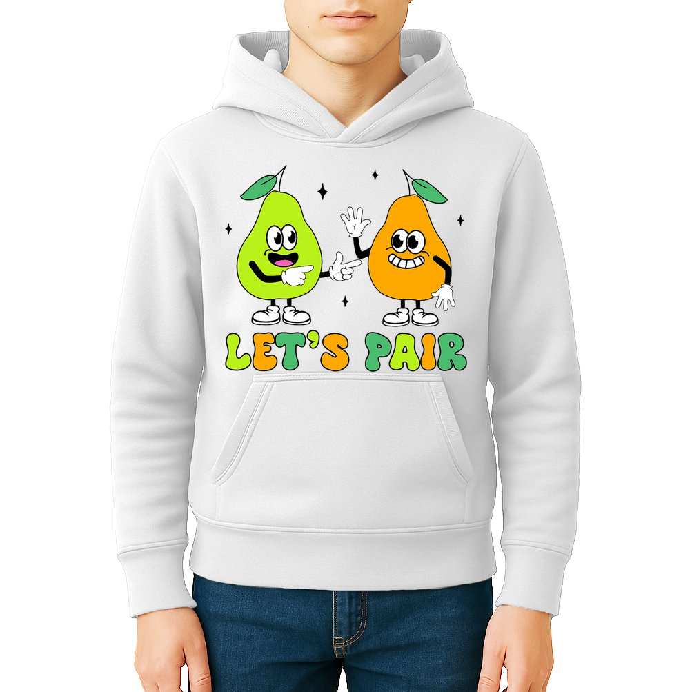 ABA Funny Behavior Analyst Therapist Let's Pair RBT  Kids Hoodie