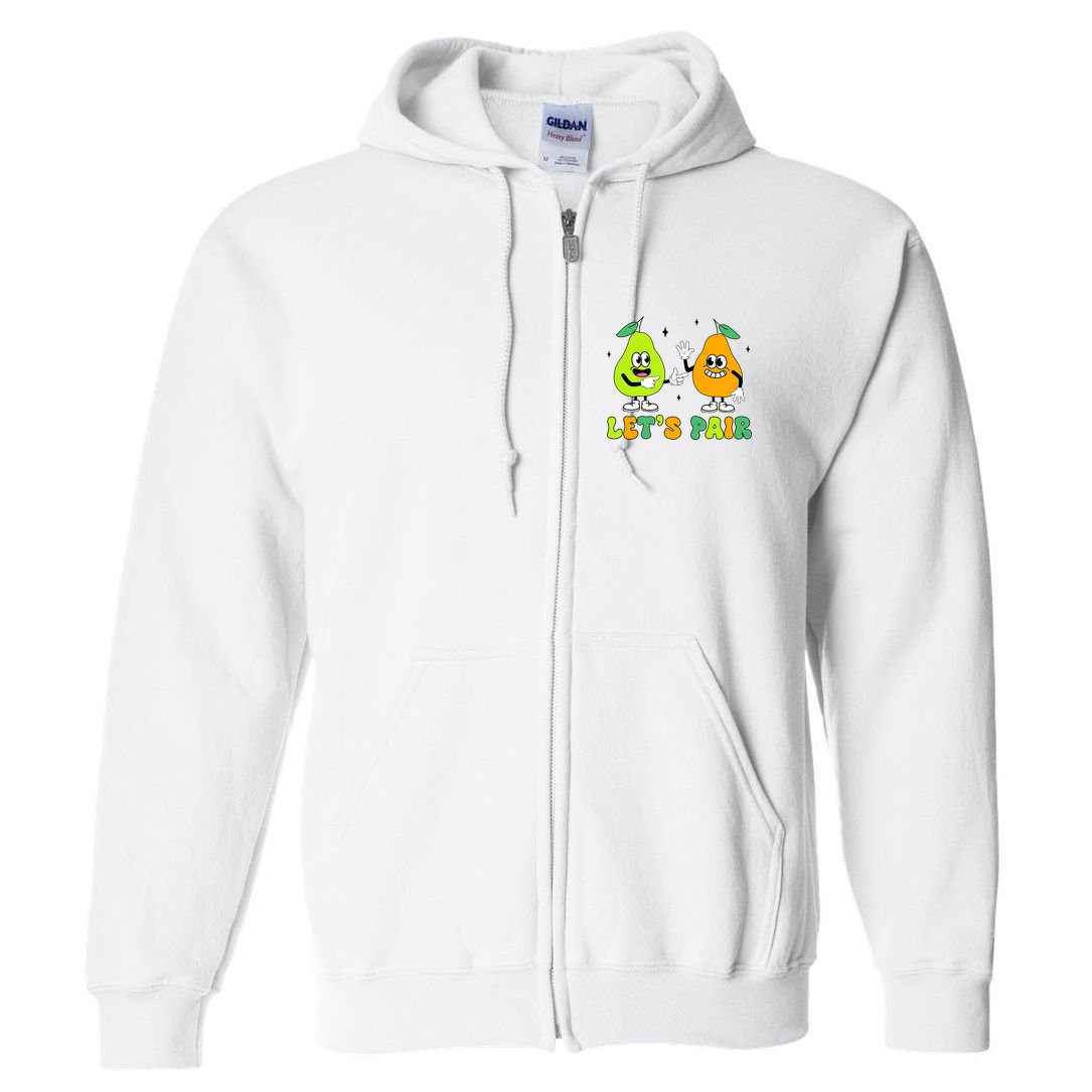 ABA Funny Behavior Analyst Therapist Let's Pair RBT  Full Zip Hoodie