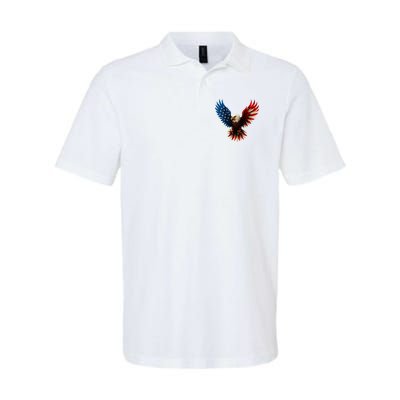 American Flag Bald Eagle Patriotic Eagle 4th Of July USA  Polo