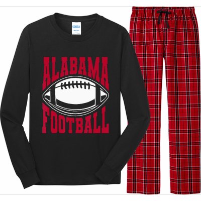 Alabama Football Bama Alabama Love Home State Long Sleeve Pajama Set