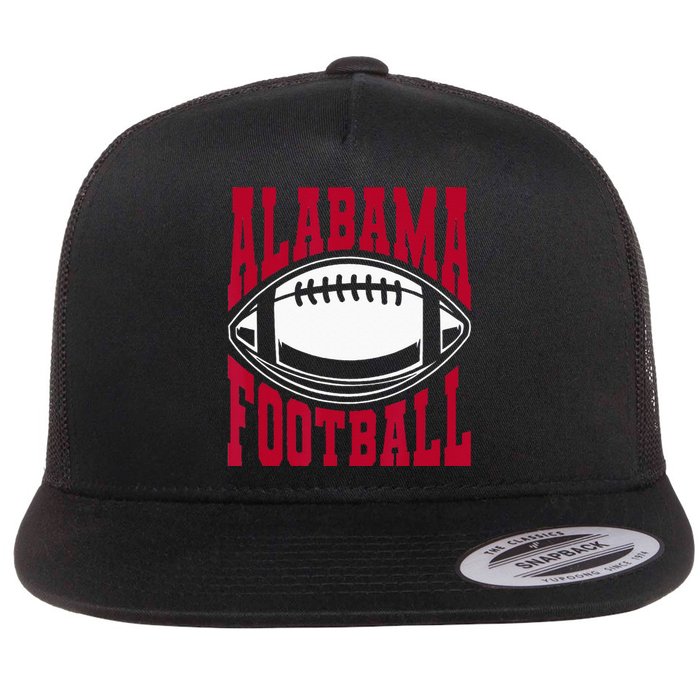 Alabama Football Bama Alabama Love Home State Flat Bill Trucker Hat