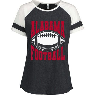 Alabama Football Bama Alabama Love Home State Enza Ladies Jersey Colorblock Tee