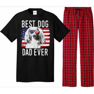 American Flag Best Dog Dad Ever Dachshund Usa Pajama Set