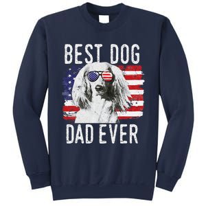 American Flag Best Dog Dad Ever Dachshund Usa Sweatshirt