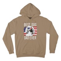 American Flag Best Dog Dad Ever Dachshund Usa Hoodie