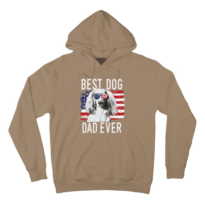 American Flag Best Dog Dad Ever Dachshund Usa Hoodie