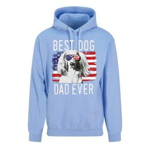 American Flag Best Dog Dad Ever Dachshund Usa Unisex Surf Hoodie