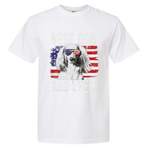 American Flag Best Dog Dad Ever Dachshund Usa Garment-Dyed Heavyweight T-Shirt