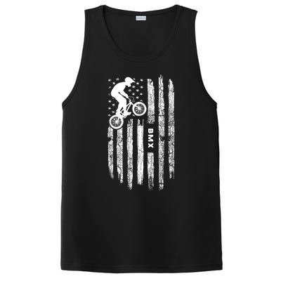 American Flag BMX Clothing BMX Rider Vintage BMX PosiCharge Competitor Tank