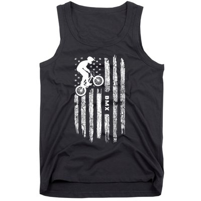 American Flag BMX Clothing BMX Rider Vintage BMX Tank Top