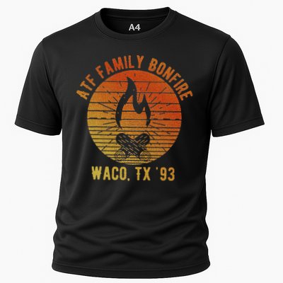 Atf Family Bonfire Waco Tx 93 Waco Siege Branch Davidians Performance Shirt