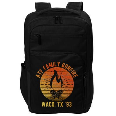 Atf Family Bonfire Waco Tx 93 Waco Siege Branch Davidians Impact Tech Backpack