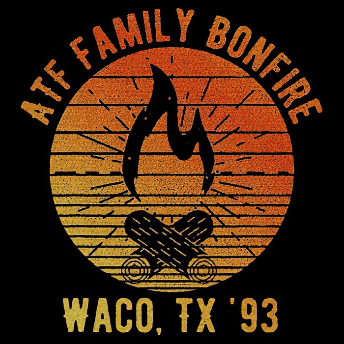 Atf Family Bonfire Waco Tx 93 Waco Siege Branch Davidians 16 in Basic Backpack