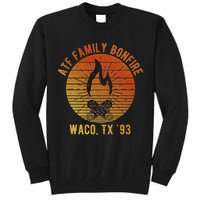 Atf Family Bonfire Waco Tx 93 Waco Siege Branch Davidians Tall Sweatshirt