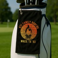 Atf Family Bonfire Waco Tx 93 Waco Siege Branch Davidians Golf Towel