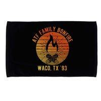 Atf Family Bonfire Waco Tx 93 Waco Siege Branch Davidians Microfiber Hand Towel