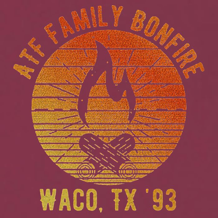 Atf Family Bonfire Waco Tx 93 Waco Siege Branch Davidians 16oz Travel Tumbler