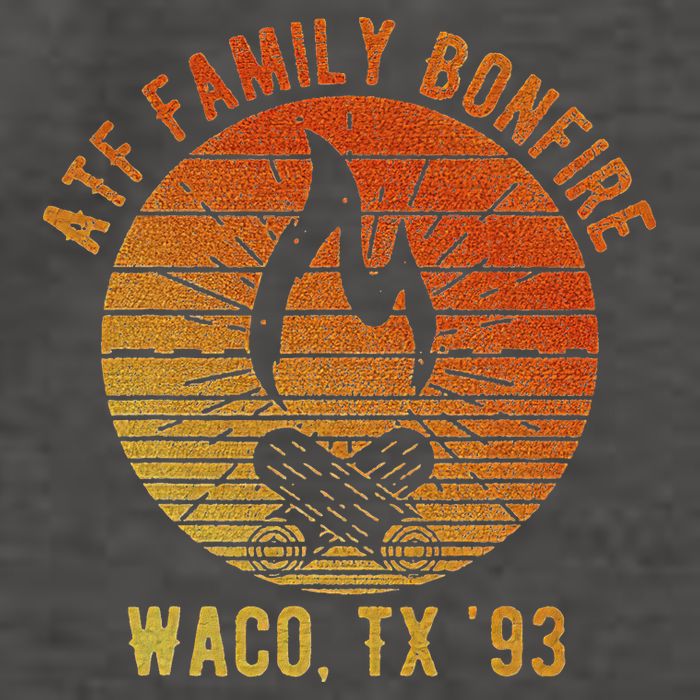 Atf Family Bonfire Waco Tx 93 Waco Siege Branch Davidians Vector Backpack