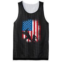 American flag baseball design USA flag baseball Mesh Reversible Basketball Jersey Tank