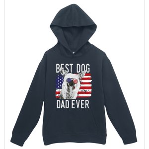 American Flag Best Dog Dad Ever Chinese Crested Usa Urban Pullover Hoodie