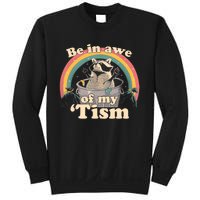 Autism Funny Be In Awe Of My Tism Meme Autistic Opossum Sweatshirt