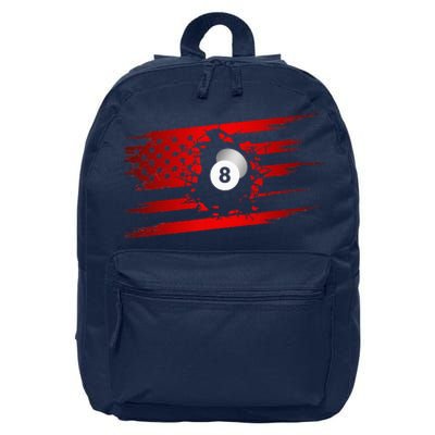 American Flag Billiards Apparel  Billiards 16 in Basic Backpack