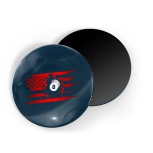 American Flag Billiards Apparel  Billiards Magnet