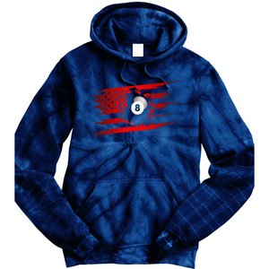 American Flag Billiards Apparel  Billiards Tie Dye Hoodie