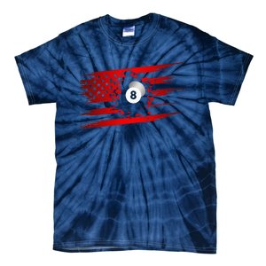 American Flag Billiards Apparel  Billiards Tie-Dye T-Shirt