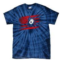 American Flag Billiards Apparel  Billiards Tie-Dye T-Shirt