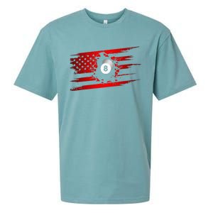 American Flag Billiards Apparel  Billiards Sueded Cloud Jersey T-Shirt