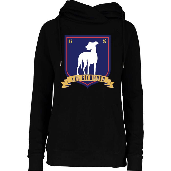 AFC Richmond Hounds Womens Funnel Neck Pullover Hood