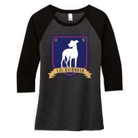 AFC Richmond Hounds Women's Tri-Blend 3/4-Sleeve Raglan Shirt